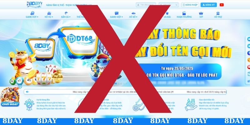 Giải đáp trường hợp tài khoản bị khóa 8DAY xử lý thế nào